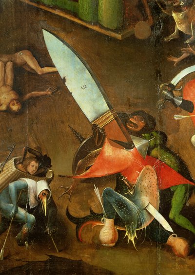 The Last Judgement (Altarpiece) (Detail) by Hieronymus Bosch